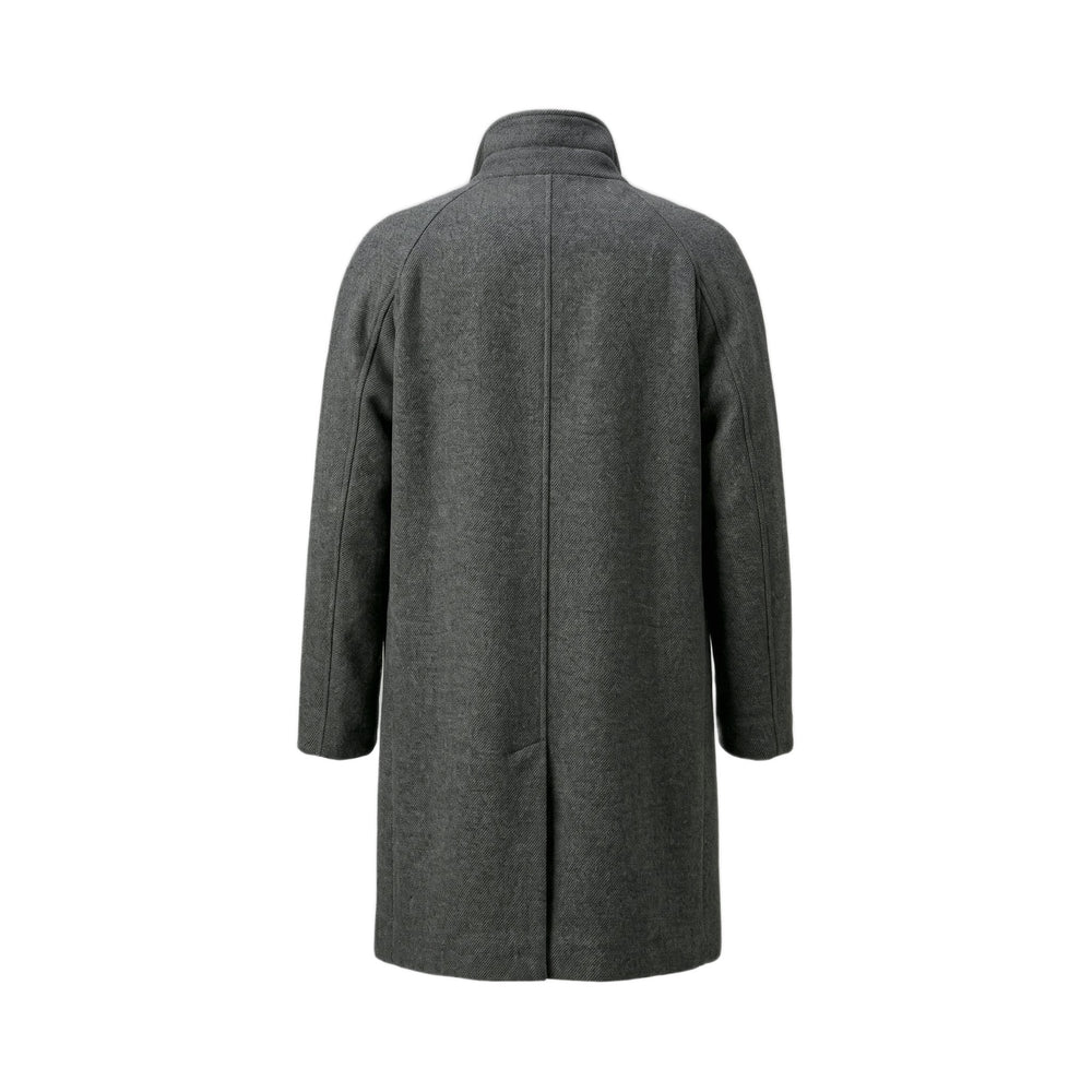 Overiwer CAPPOTTO IN LANA ARMY Verde - foto 2