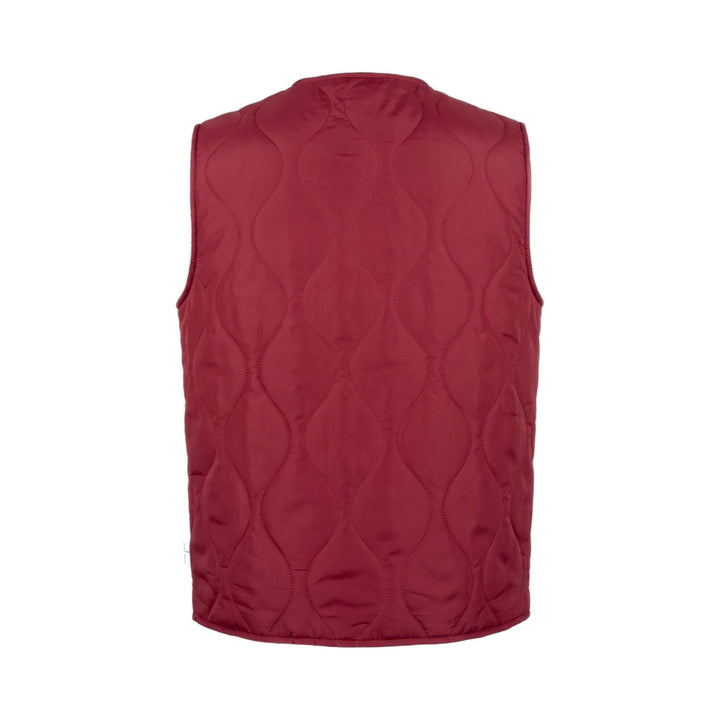 Overiwer GILET REVERSIBILE RIFFS BORDO/PIED DE POULE Bordo - foto 3