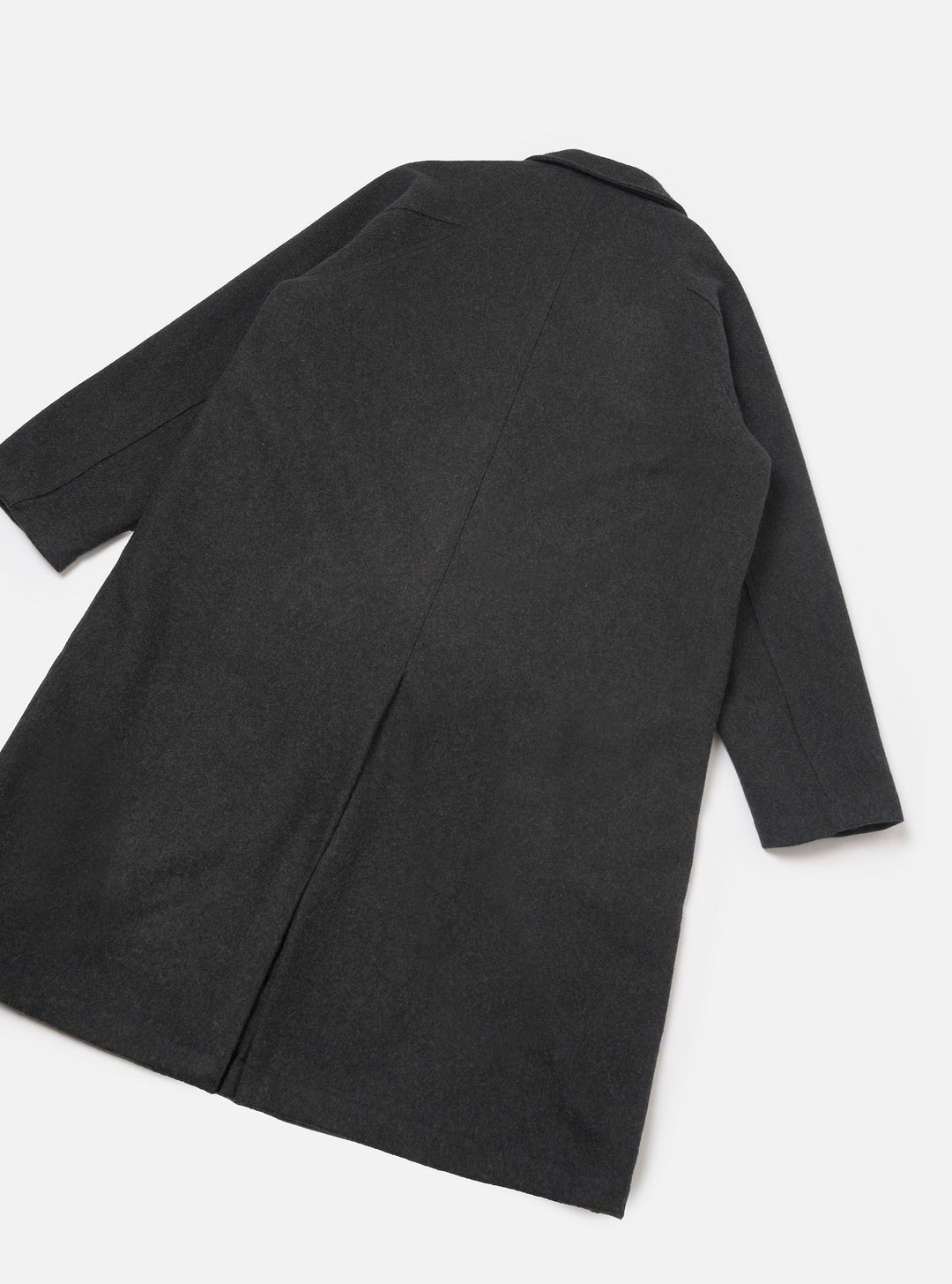 Universal Works Mac Coat Mowbray Grey Marl Grigio - foto 5